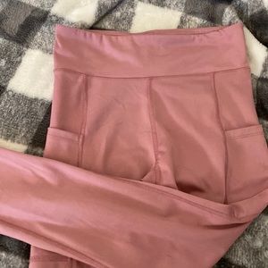 Pink leggings